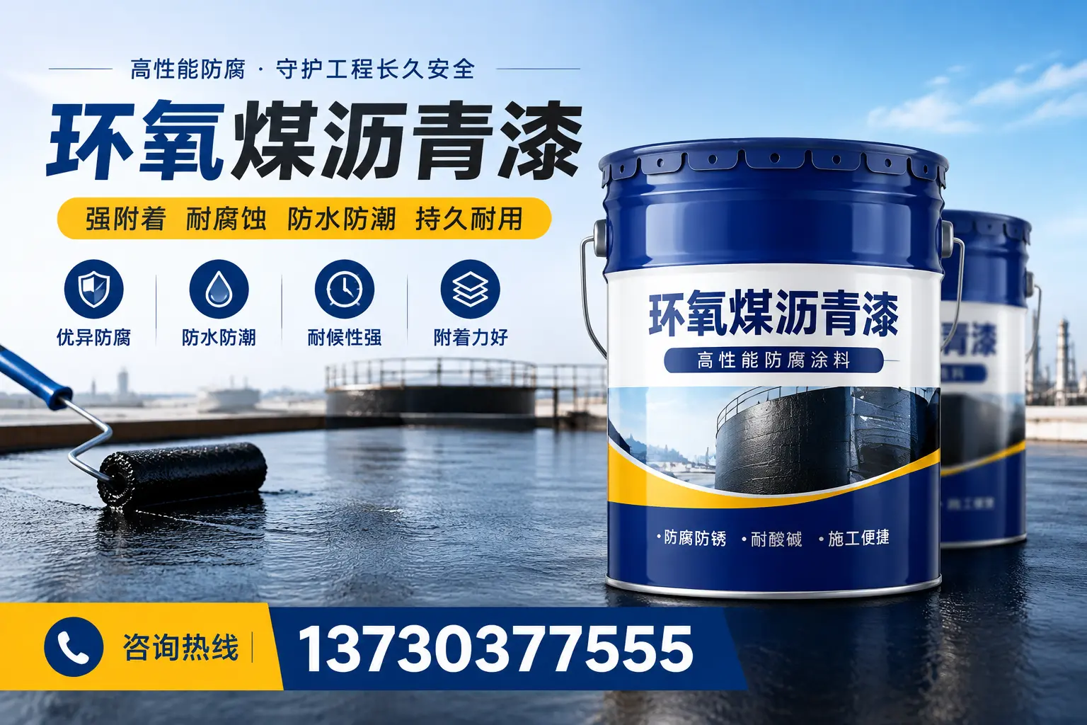 如何判断环氧煤沥青漆的质量？山城消费者指南