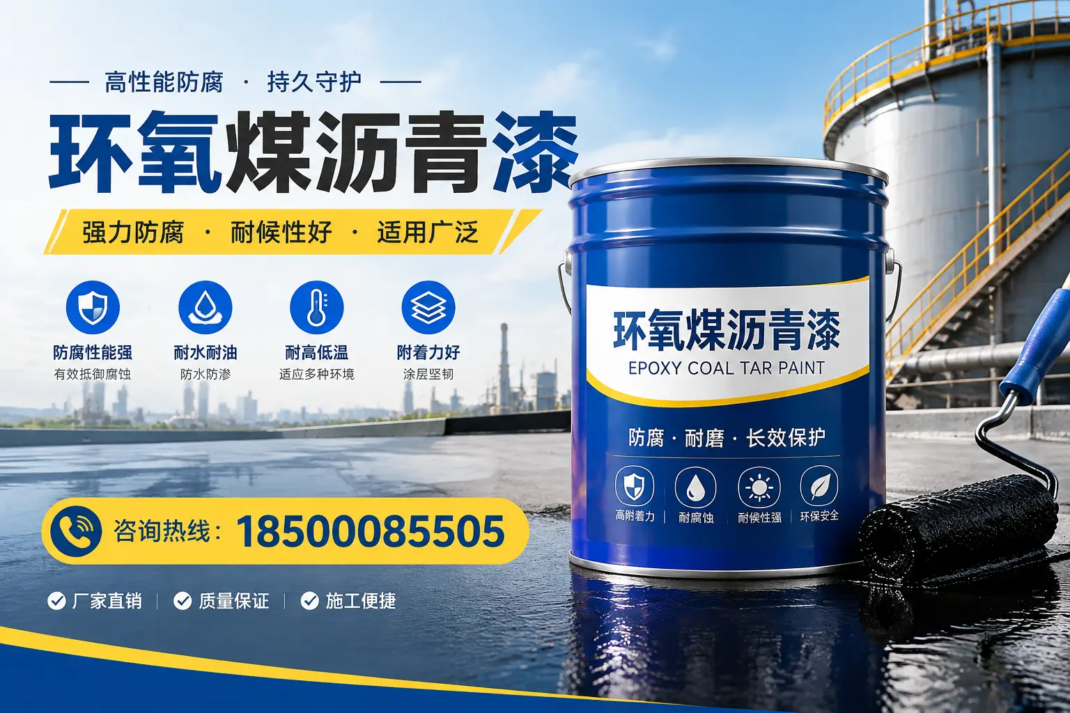 环氧煤沥青漆的储存与运输注意事项，山城企业须知